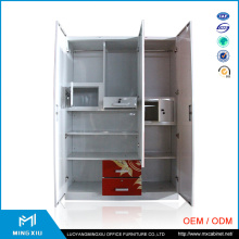 Mingxiu Office Furniture 3 Door Steel Almirah / Assembled Steel Wardrobe